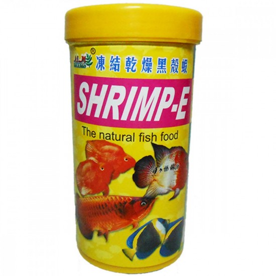 Siso Freeze Dried Shrimp-E The Natural Fish Food 500ml\55g-1000ml\110g