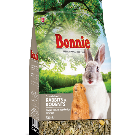 بونني أكل أرانب وهامستر  750جم  بونني أكل أرانب وهامستر  750جم