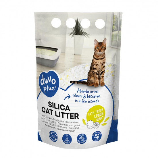 Duvo Silica Cat Litter | Lemon - 5L