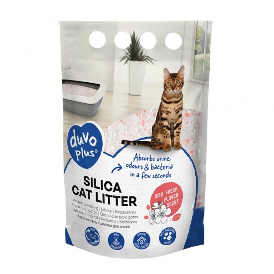 Duvo Silica Cat Litter | Flower - 5L