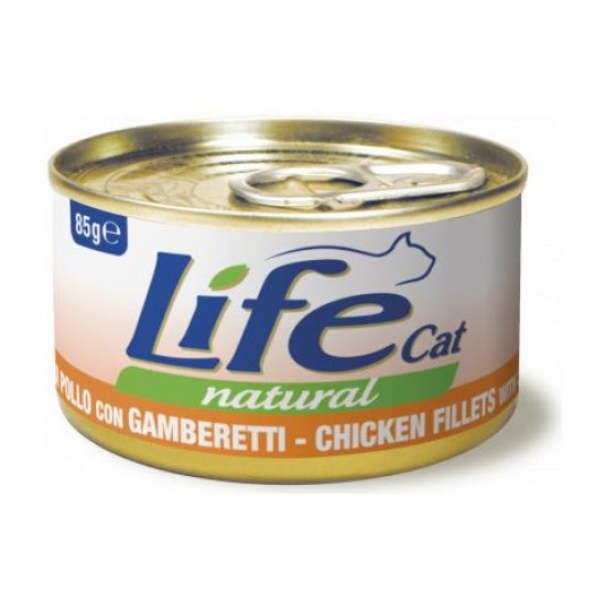 Life Cat Chicken With Shrimps 85g 