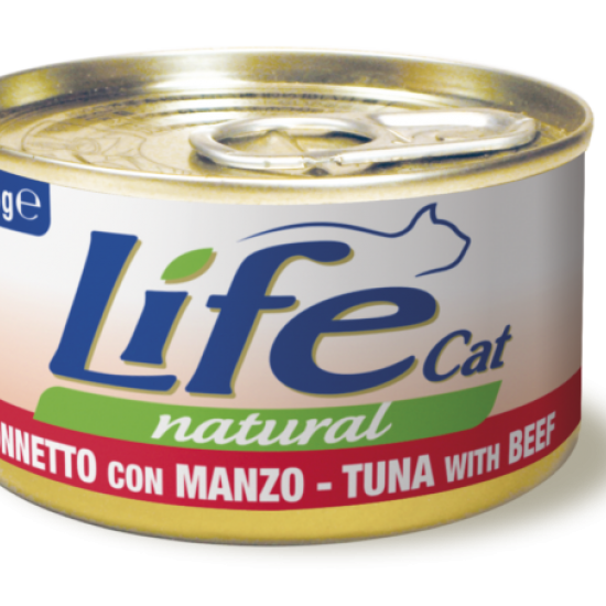 لايف كات تونة مع لحم البقر