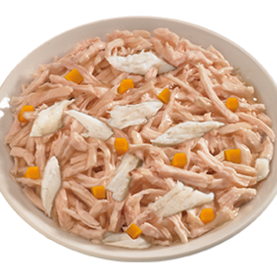 لايف كات الدجاج مع السمك الأبيض واليقطين - 150 جرام لايف كات الدجاج مع السمك الأبيض واليقطين - 150 جرام