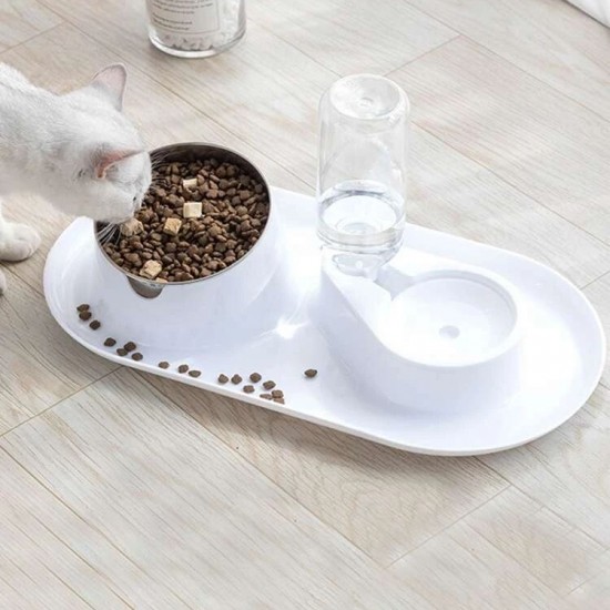 صينية مزدوجة للحيوانات الأليفة  صينية مزدوجة للحيوانات الأليفة