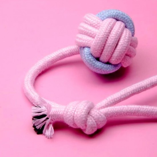 لعبة مضع حبل مضفور 