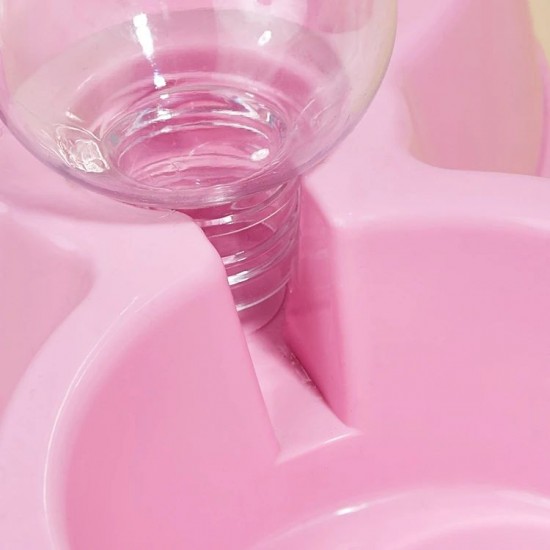 وعاء مزدوج بدون زجاجة شرب 