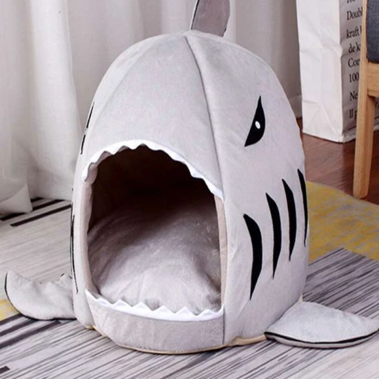 سرير حيوانات أليفة شكل سمك القرش سرير حيوانات أليفة شكل سمك القرش