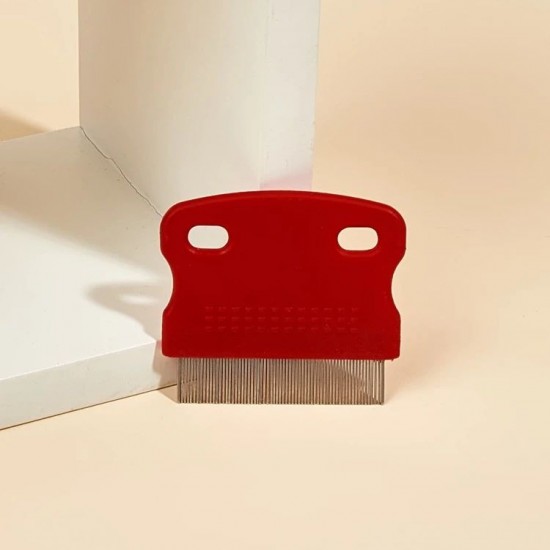 مشط شعر حيوان اليف من الفولاذ المقاوم للصدأ مشط شعر حيوان اليف من الفولاذ المقاوم للصدأ