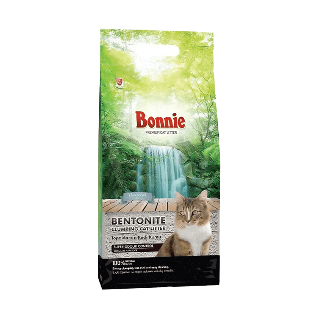 Bonnie Litter for cats Unscented 5 L Bonnie Bentonit Clumping Cat Litter Unscented - Image 1