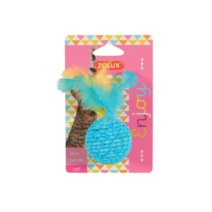 Zolux Enjoy Feather Ball for Cats