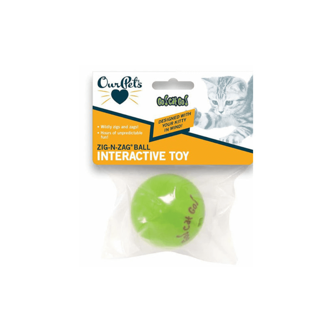 Go!Cat!Go Zig-N-Zag Interactive Toy OurPets Go Cat Go Zig-N-Zag Interactive Cat Toy - Image 1