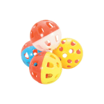 Zolux Cat Balls with Bell - 4 Pieces - 3 cm
