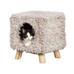 Prevue Pet Cozy Cube - Frost Tan - Image 2
