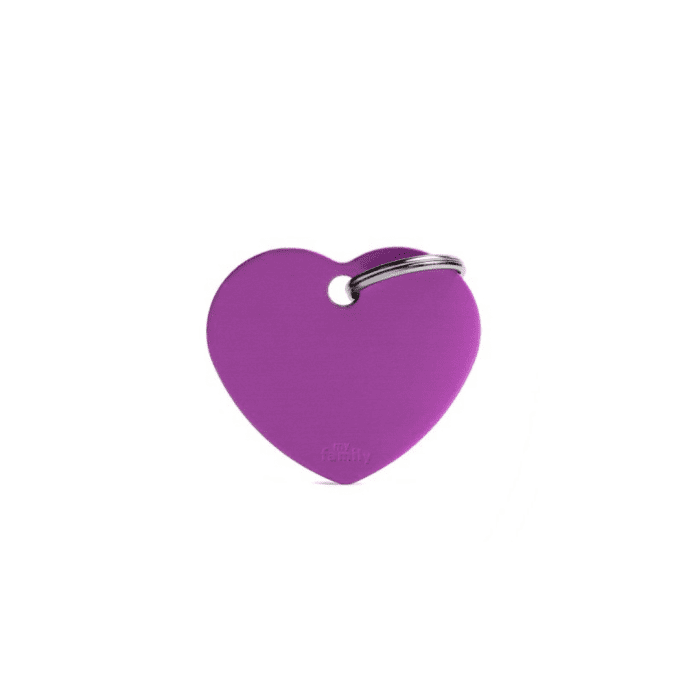 ⁦قلادة MF Tags BIG HEART ALUMINUM⁩ - الصورة ⁦3⁩