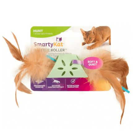 SmartyKat Flutter Roller Cat Toy
