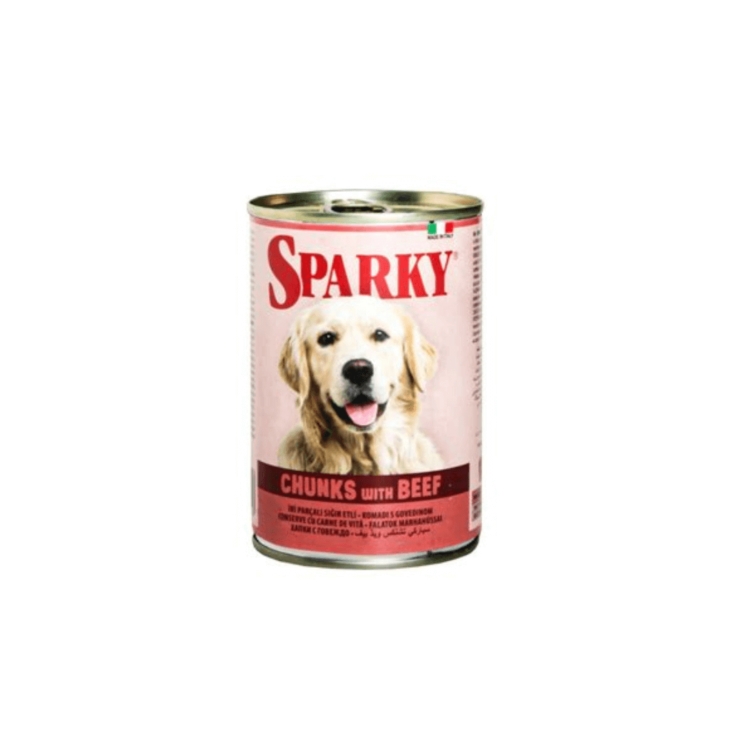 SPARKY | Dog Can Food Beef SPARKY Dog Can Food Beef - Image 1