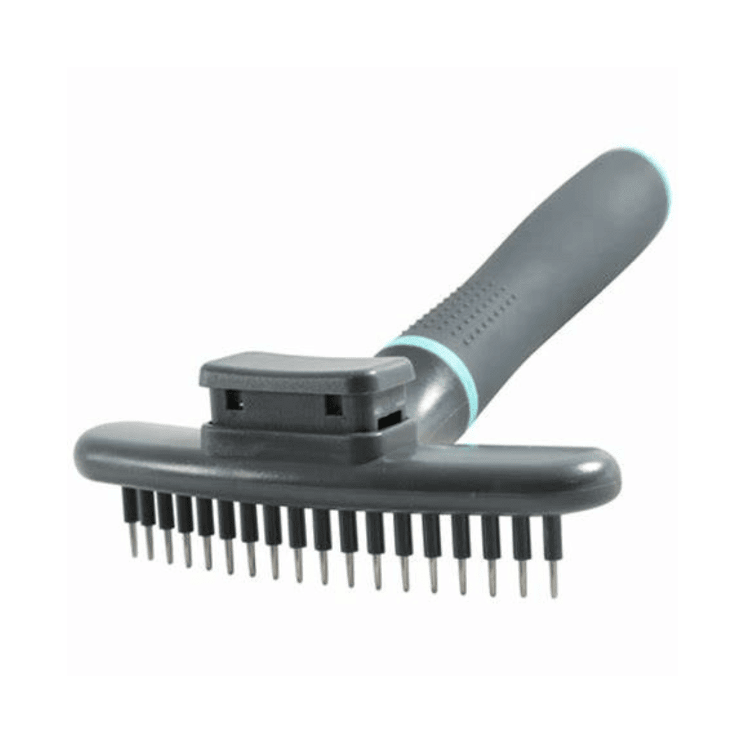 Zolux ANAH RETR CURRY COMB 18 TEETH for Dogs Uni Zolux Anah Curry Comb for Dog, 18 Teeth - Image 1