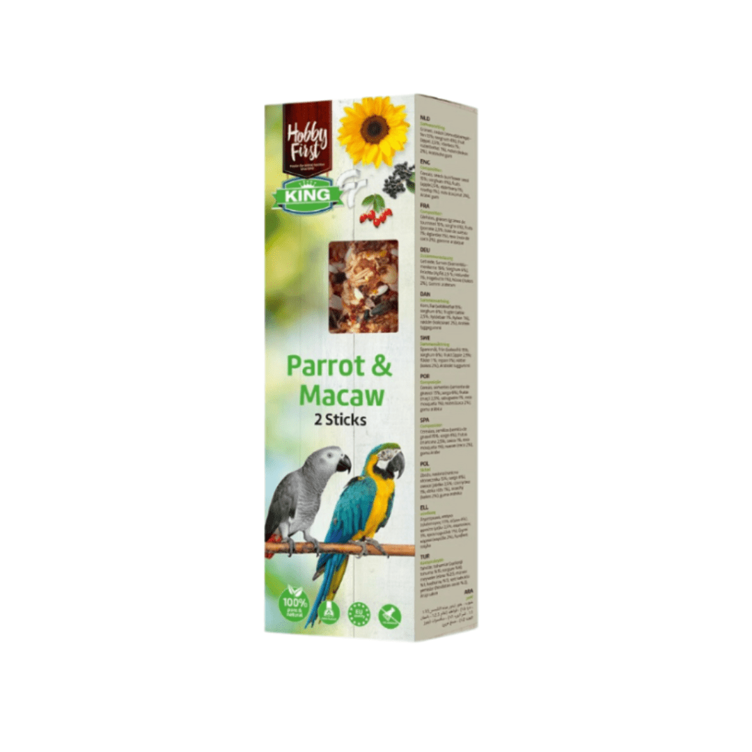 King | Hobby First Reward Sticks with fruits for large Parrots King Hobby First Reward Sticks with fruits for Canaries - Image 1