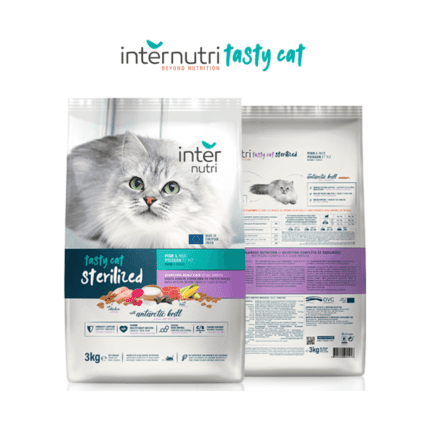 Tasty Cat Adult Cat Food Sterilized, Balanced Nutrition