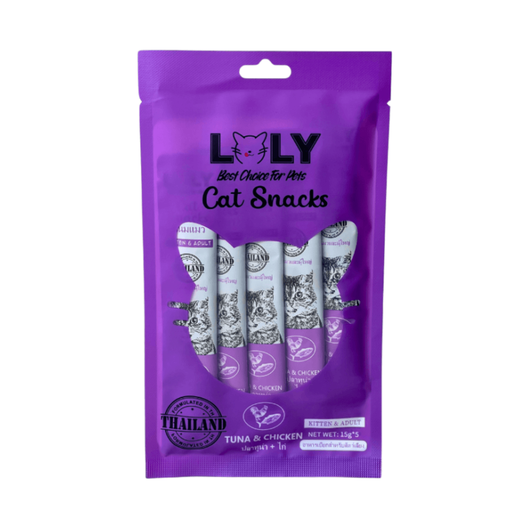 LOLY | Cat Snacks with Tuna and Chicken LOLY | Cat Snacks with Tuna and Chicken - Image 1