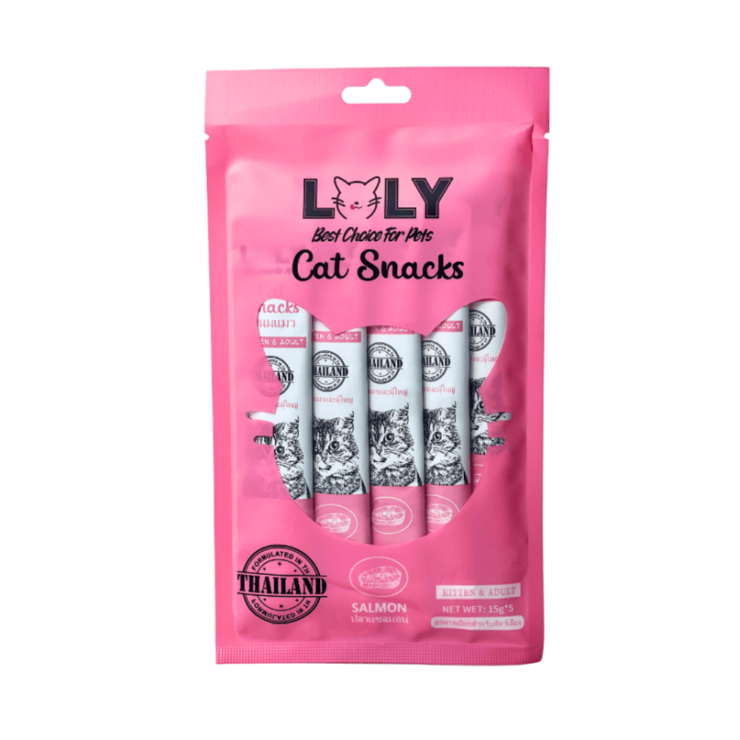 LOLY | Cat Snacks with Salmon لولي | مكافآت القطط بالسلمون - الصورة 1