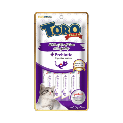 Toro plus | White Meat Tuna with Scallop Cat Treat
