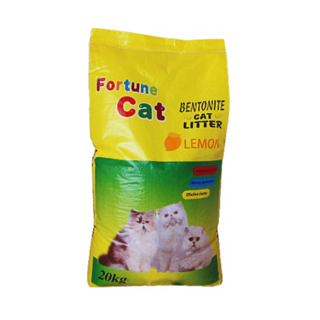 Fortune Cat | Bentonite Cat Litter Lemon Fortune Cat | Bentonite Cat Litter Lemon - Image 1
