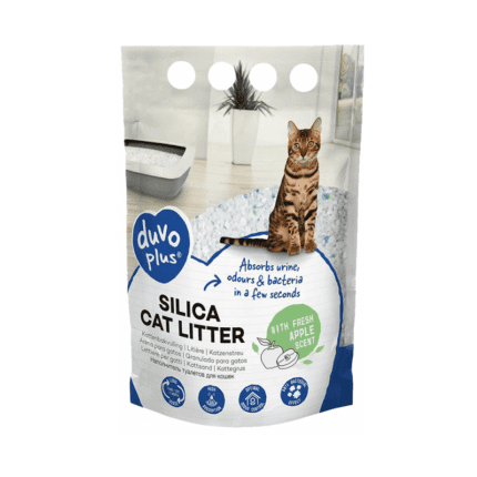 Duvo | Premium Silica cat litter Apple