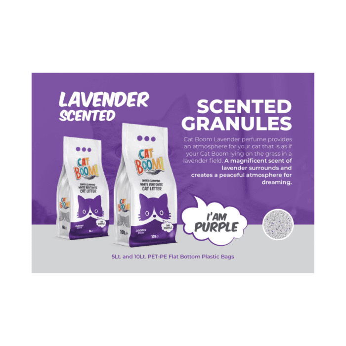 Cat Boom! | Bentonite Cat Litter Lavender - Image 4