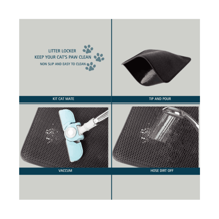 Cat Shape Mat Litter Locker - Image 3