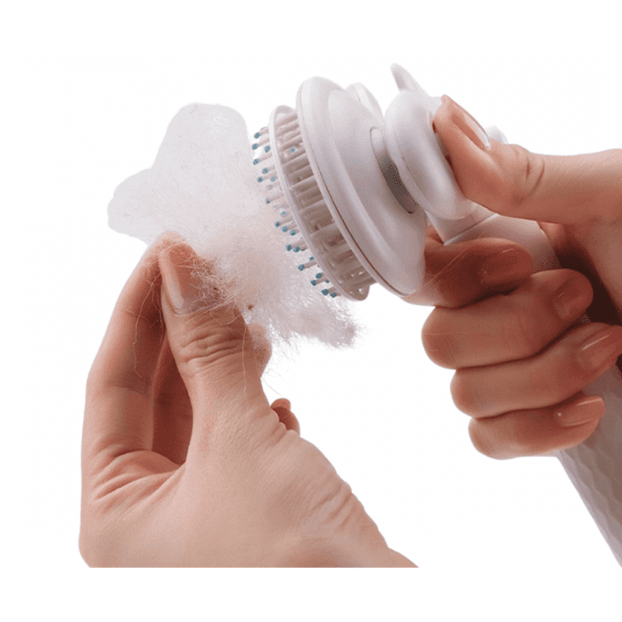Self Cleaning Comb for Cat Small Dog Puppy Kitten Poodle - Image 2
