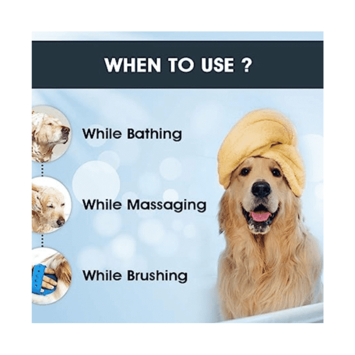 Bath and Deshedding Brush for Dogs & Cats - Image 2