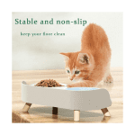 Double Feeding Bowl on The Stand for Animals - Image 4