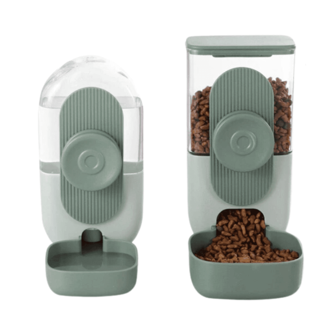 Hanging Pet Food and Water Dispenser موزع طعام وماء معلق للحيوانات الأليفة من ميو انيمالي - الصورة 1