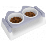 Mio Animale Elevated Double Food Dispenser For Cats & Dogs - Image 2
