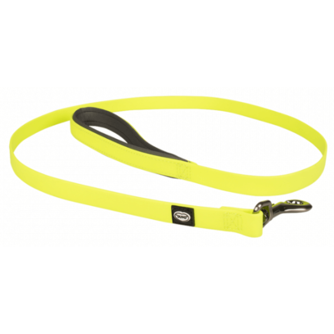 Duvo | Explore south leash pvc Neon yellow Duvo Explore South Leash PVC Neon Yellow - Image 1