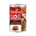 Patiyum Wet Food for Adult Dog with Beef & Vegetable Pate