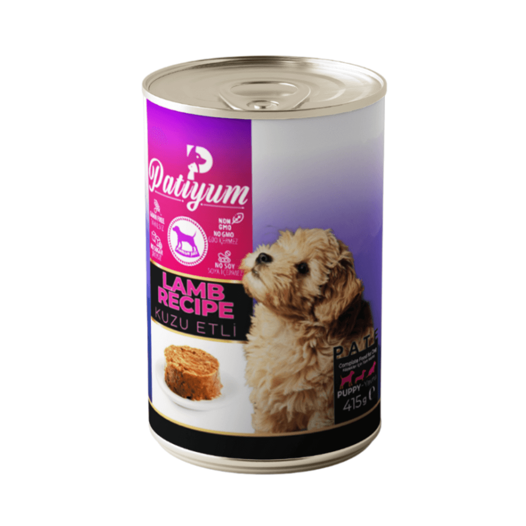 Patiyum | Wet Food for puppy's with Beef Pate Patiyum Wet Food for puppy's with Beef Pate - Image 1