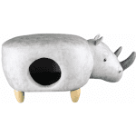 Cat House & Footstool in the Shape of a Rhinoceros - Image 2