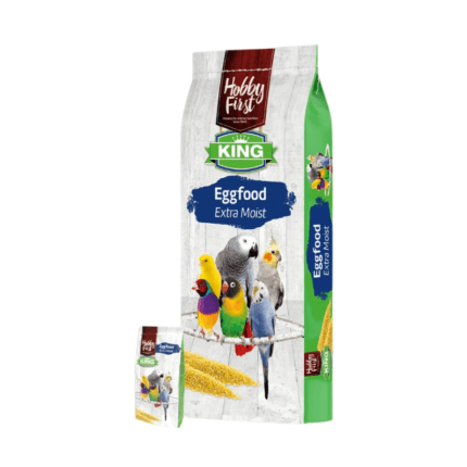 King | Hobby First Extra Moist Egg food with honey for all birds