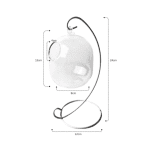 Fighter Fish Aquarium With Stand - Image 2