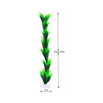 Plastic Plant For Aquarium Decoration (50cm) - Image 2