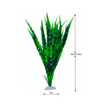 Plastic Plant For Aquarium Decoration (46cm) - Image 2