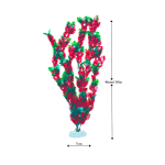 Plastic Plant For Aquarium Decoration (46cm) - Image 2