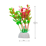 Plastic Plant For Aquarium Decoration (10cm) - Image 2
