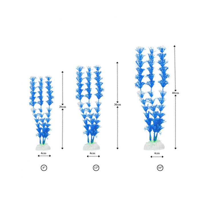 Plastic Plant For Aquarium Decoration - Image 2