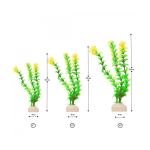 Plastic Plant For Aquarium Decoration - Image 2