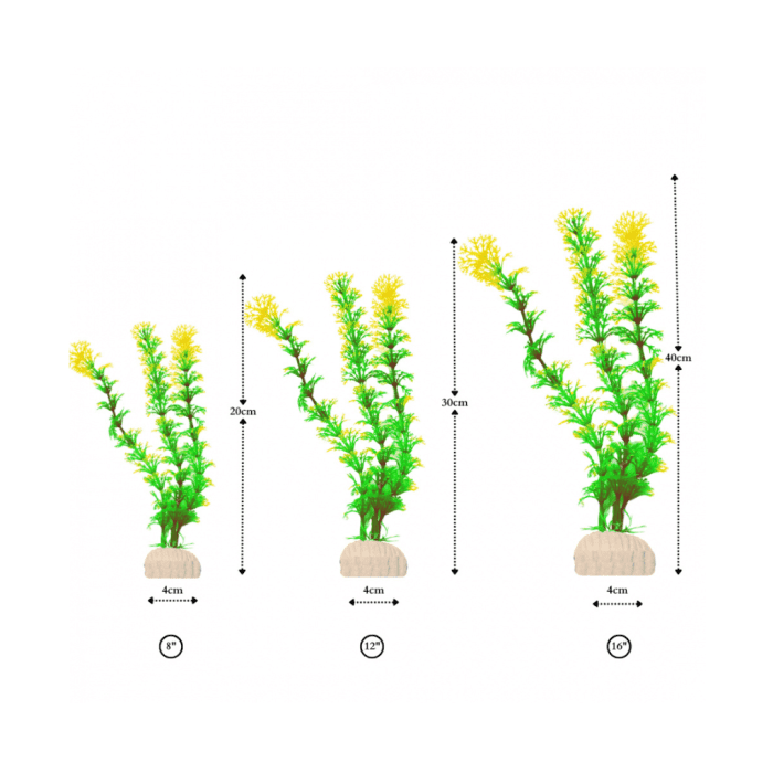 Plastic Plant For Aquarium Decoration - Image 2