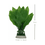 Plastic Plant For Aquarium Decoration (22cm) - Image 2