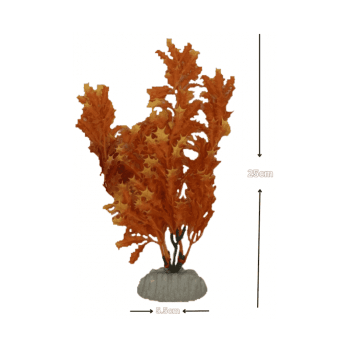 Plastic Plant For Aquarium Decoration (25cm) - Image 2